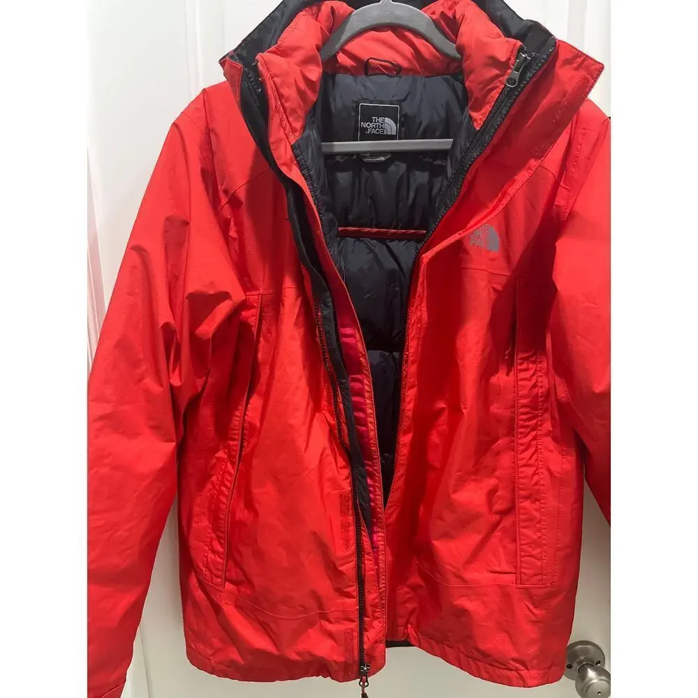 The North Face Gore-Tex Men’s Mountain 2 in 1 Jacket in Red Sz S